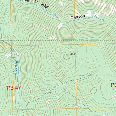 US Forest Service - Topo Farwell Mountain, CO FSTopo Legacy digital map