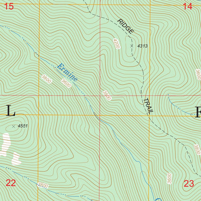 US Forest Service - Topo Faset Peak, ID FSTopo Legacy digital map