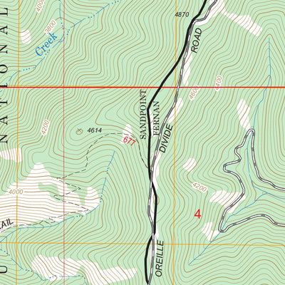 US Forest Service - Topo Faset Peak, ID FSTopo Legacy digital map