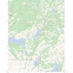US Forest Service - Topo Fayette Lake, WY FSTopo Legacy digital map