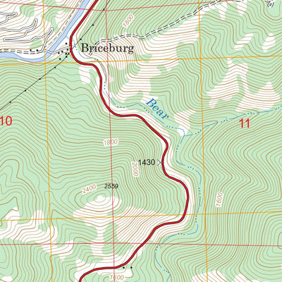 US Forest Service - Topo Feliciana Mountain, CA FSTopo Legacy digital map