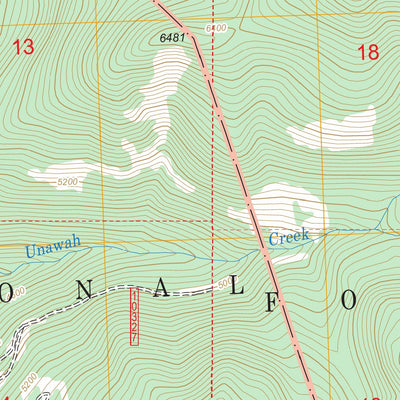 US Forest Service - Topo Felix Peak, MT FSTopo Legacy digital map