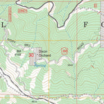 US Forest Service - Topo Felkner Hill, CA FSTopo Legacy digital map