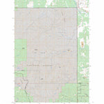 US Forest Service - Topo Fernwood, ID FSTopo Legacy digital map