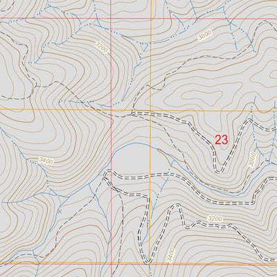 US Forest Service - Topo Fernwood, ID FSTopo Legacy digital map
