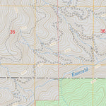 US Forest Service - Topo Fernwood, ID FSTopo Legacy digital map