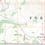 US Forest Service - Topo Ferron Canyon, UT FSTopo Legacy digital map