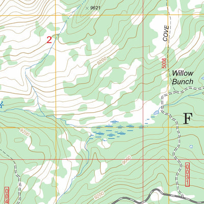 US Forest Service - Topo Ferron Reservoir, UT FSTopo Legacy digital map