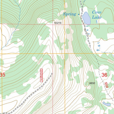 US Forest Service - Topo Ferron Reservoir, UT FSTopo Legacy digital map