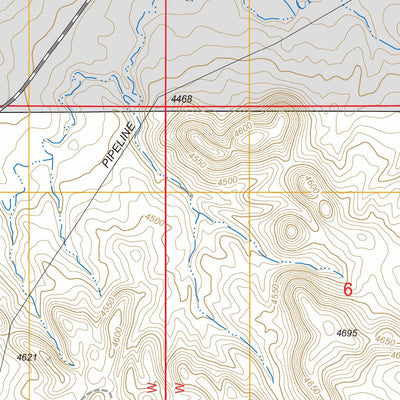 US Forest Service - Topo Fiddleback Ranch, WY FSTopo Legacy digital map