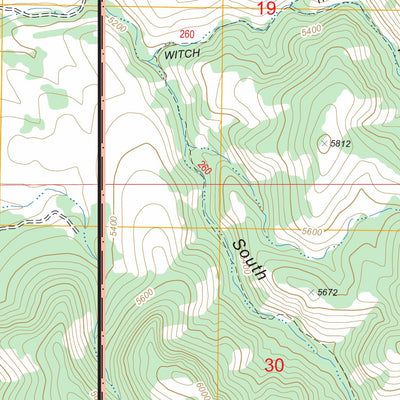 US Forest Service - Topo Fife Peak, AZ FSTopo Legacy digital map