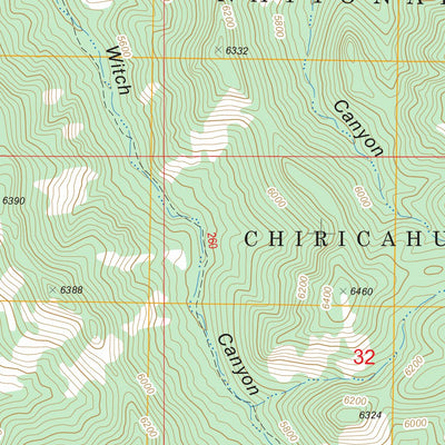 US Forest Service - Topo Fife Peak, AZ FSTopo Legacy digital map