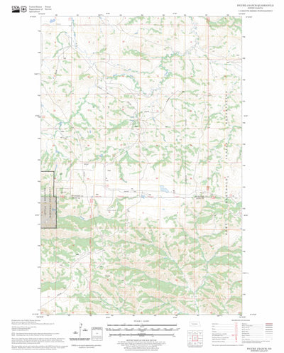 US Forest Service - Topo Figure 4 Ranch, ND FSTopo Legacy digital map