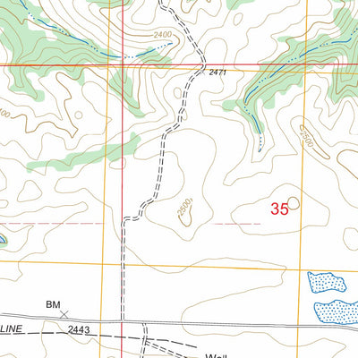 US Forest Service - Topo Figure 4 Ranch, ND FSTopo Legacy digital map
