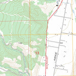 US Forest Service - Topo Fillmore, CA FSTopo Legacy digital map