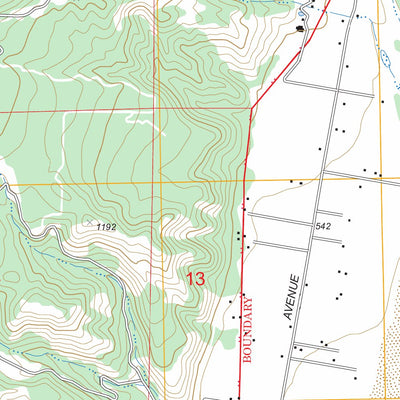 US Forest Service - Topo Fillmore, CA FSTopo Legacy digital map