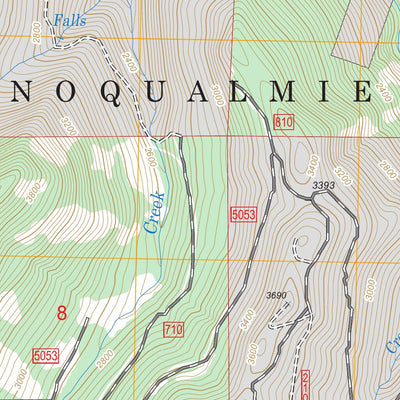 US Forest Service - Topo Findley Lake, WA FSTopo Legacy digital map