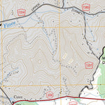 US Forest Service - Topo Fines Creek, NC FSTopo Legacy digital map