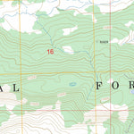US Forest Service - Topo Finger Mesa, CO FSTopo Legacy digital map
