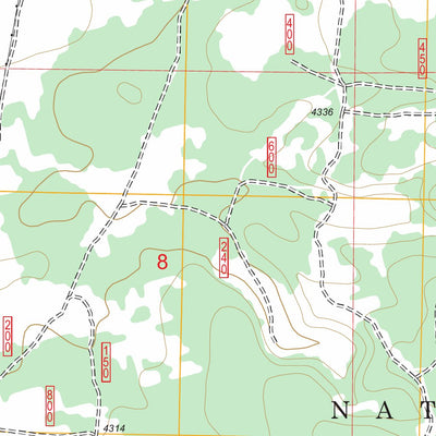 US Forest Service - Topo Finley Butte, OR FSTopo Legacy digital map
