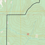 US Forest Service - Topo Finley Creek, WA FSTopo Legacy digital map