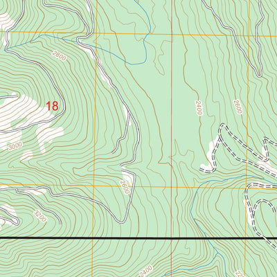 US Forest Service - Topo Finney Peak, WA FSTopo Legacy digital map