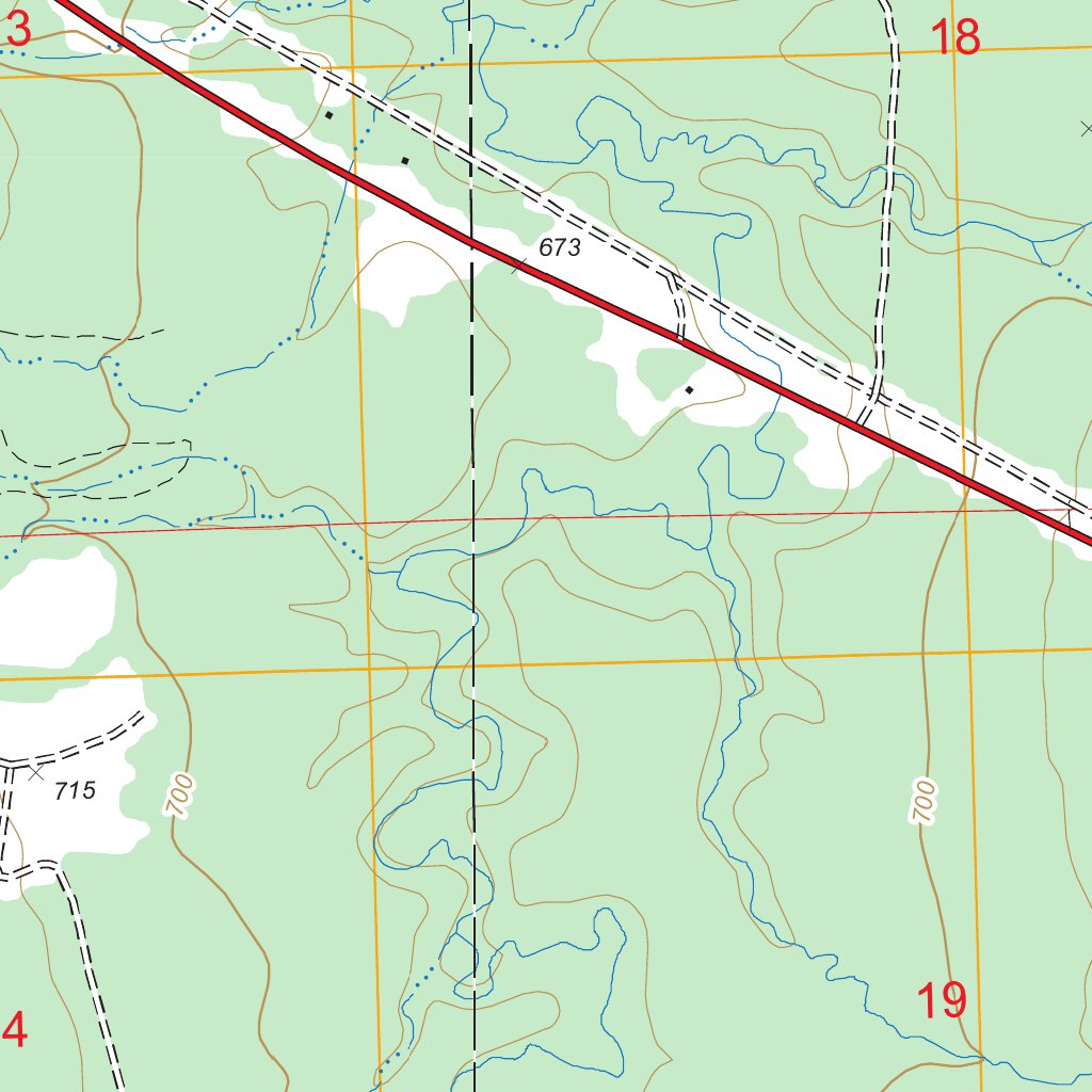 Firesteel, MI FSTopo Legacy Map by US Forest Service - Topo | Avenza Maps