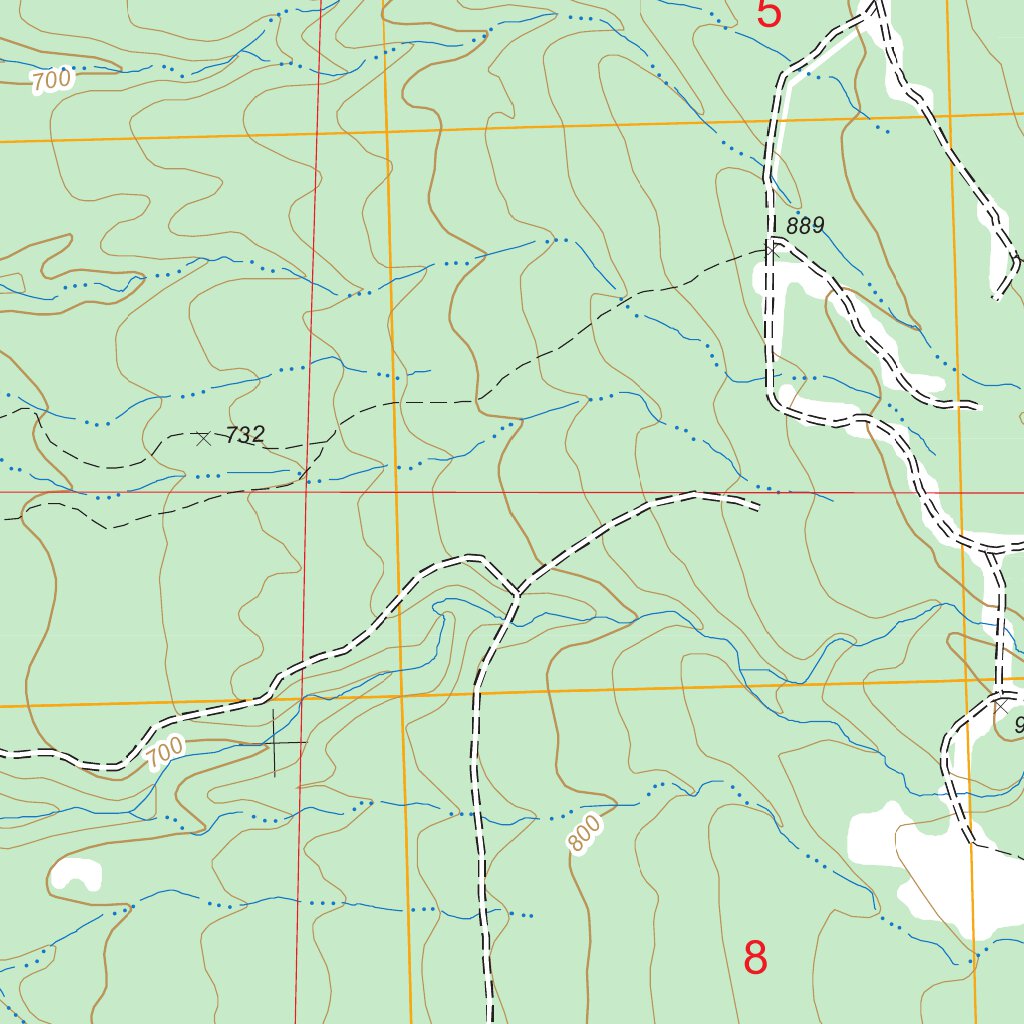 Firesteel, MI FSTopo Legacy Map by US Forest Service - Topo | Avenza Maps