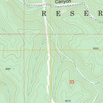 US Forest Service - Topo Firman Canyon, NM FSTopo Legacy digital map