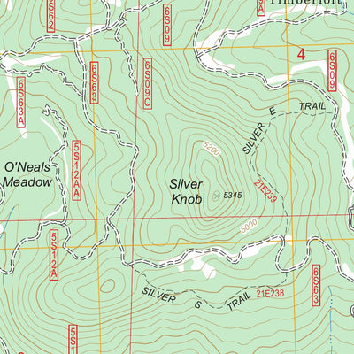 US Forest Service - Topo Fish Camp, CA FSTopo Legacy digital map