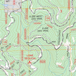 US Forest Service - Topo Fish Camp, CA FSTopo Legacy digital map