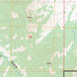 US Forest Service - Topo Fish Creek, CO FSTopo Legacy digital map