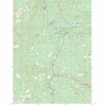 US Forest Service - Topo Fish Creek Mountain, OR FSTopo Legacy digital map
