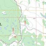 US Forest Service - Topo Fish Creek Park, WY FSTopo Legacy digital map