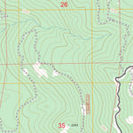 US Forest Service - Topo Fish Lake, CA FSTopo Legacy digital map