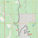 US Forest Service - Topo Fish Lake, CA FSTopo Legacy digital map