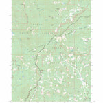 US Forest Service - Topo Fish Mountain, OR FSTopo Legacy digital map