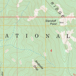 US Forest Service - Topo Fish Mountain, OR FSTopo Legacy digital map