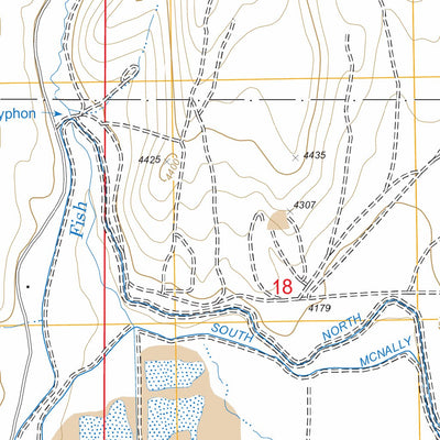 US Forest Service - Topo Fish Slough, CA FSTopo Legacy digital map