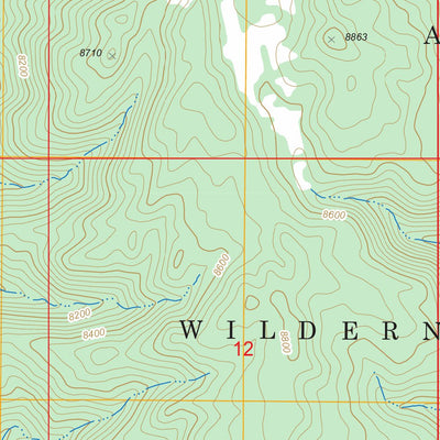 US Forest Service - Topo Fish Springs SE, NV FSTopo Legacy digital map