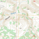 US Forest Service - Topo Fisher Valley, UT FSTopo Legacy digital map
