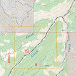 US Forest Service - Topo Fishhook Creek, ID FSTopo Legacy digital map