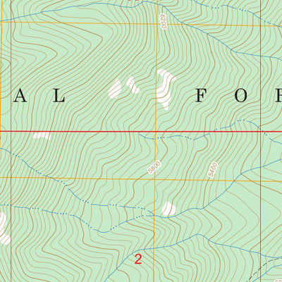 US Forest Service - Topo Fitsum Peak, ID FSTopo Legacy digital map
