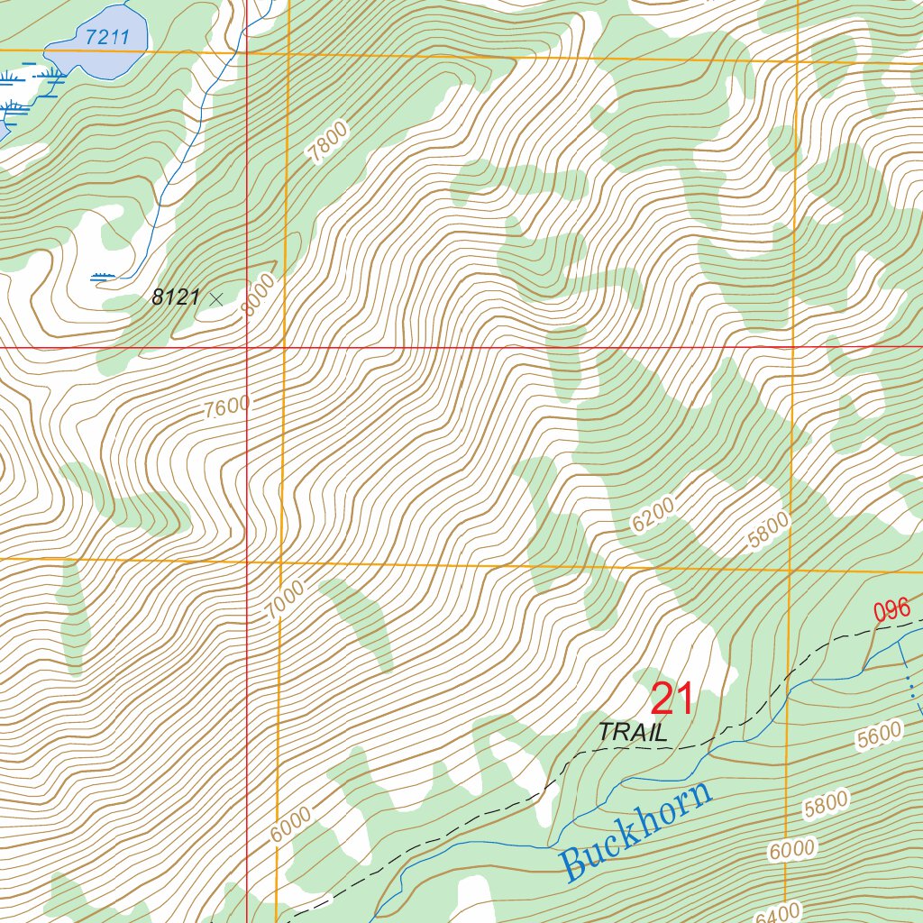 Fitsum Peak, ID FSTopo Legacy Map by US Forest Service - Topo | Avenza Maps