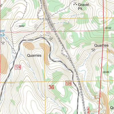 US Forest Service - Topo Fitzgerald Hill, AZ FSTopo Legacy digital map