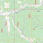 US Forest Service - Topo Five Hundred Flat, OR FSTopo Legacy digital map