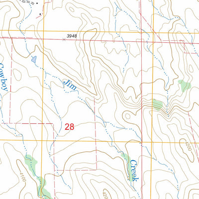 US Forest Service - Topo Five Points, NE FSTopo Legacy digital map