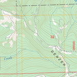 US Forest Service - Topo Five Rivers, OR FSTopo Legacy digital map