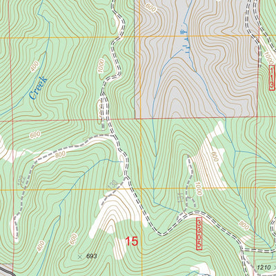 US Forest Service - Topo Five Rivers, OR FSTopo Legacy digital map
