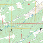 US Forest Service - Topo Fivemile Butte, OR FSTopo Legacy digital map